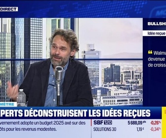 Replay BFM Bourse - Bullshitomètre : WalMart est devenue une valeur de croissance - FAUX répond Charles Monot - 16/10