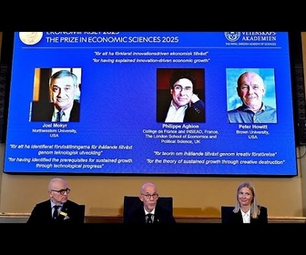 Replay Le Français Philippe Aghion remporte le Prix Nobel d'économie 2025 avec Joel Mokyr et Peter Howitt
