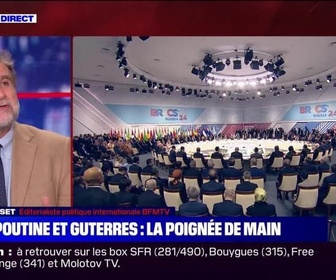 Replay Perrine jusqu'à minuit - Poutine et Guterres : la poignée de main - 24/10