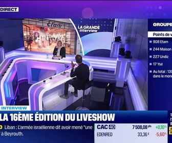 Replay La Grande Interview - Etam : la 16ème édition du liveshow