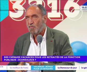 Replay Estelle Midi - Des chèques vacances pour les retraités de la fonction publique : scandaleux ?