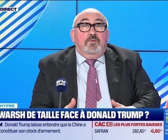 Replay Face à Lechypre - Emmanuel Lechypre face à Jean-Marc Daniel : Kevin Warsh de taille face à Donald Trump ? - 22/04