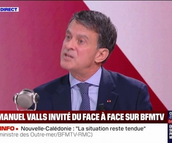 Replay Face à Face - Nous sommes encore loin d'un accord: Manuel Valls affirme que la situation est toujours tendue en Nouvelle-Calédonie