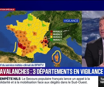 Replay Marschall Truchot : Crues, avalanches, trois départements en vigilance rouge - 12/02