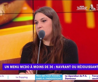Replay Estelle Midi - Un menu Mcdo à moins de 3€ : navrant ou réjouissant ?