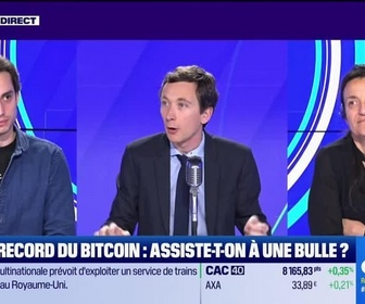 Replay BFM Crypto, le Club : Record du Bitcoin, assiste-t-on à une bulle ? - 14/03