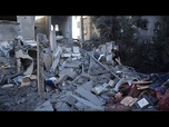 Replay À Gaza, de nouvelles frappes israéliennes ravivent la détresse des déplacés