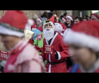 Replay Des courses de Pères Noël organisées à travers l'Europe