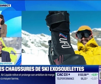 Replay Good Morning Business - Le débrief du Pitch : Zufo, les chaussures de ski exosquelettes, par Anthony Morel - 21/02