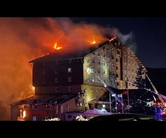 Replay Turquie : au moins dix morts dans l'incendie d'un hôtel dans une station de ski