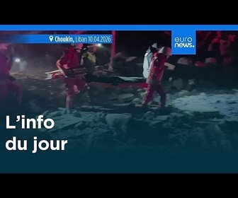 Replay L'info du jour | 10 avril 2026 - Soir