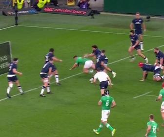Replay Tournoi des Six Nations de Rugby - Journée 5 : l'Irlande inscrit son premier essai avec Dan Sheehan