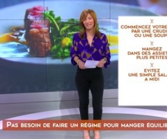 Replay De la terre à l'assiette - Pas besoin de faire un régime pour manger équilibré