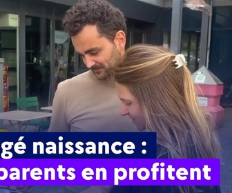 Replay On a de l'info - Congé naissance : les parents en profitent