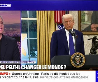 Replay 20H BFM - LE CHOIX D'ELSA - Appel entre Donald Trump et Vladimir Poutine: un coup de téléphone peut-il changer le monde?