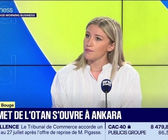 Replay Le monde qui bouge - Annalisa Cappellini : Le Sommet de l'Otan s'ouvre à Ankara - 07/07
