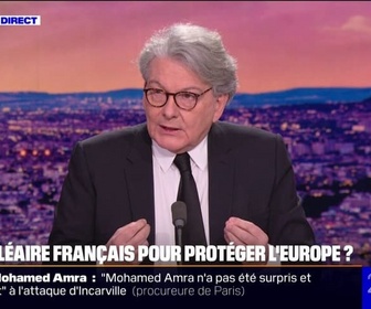 Replay 20H BFM - Guerre en Ukraine: Il va falloir continuer à travailler avec les Américains, déclare Thierry Breton