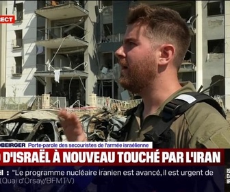 Replay Apolline de 9 à 10 - Israël-Iran: un immeuble de Beer-Sheva touché par une frappe iranienne, les habitants pris en charge par les secours