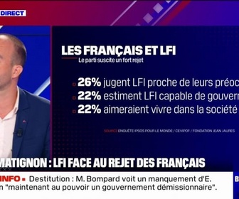 Replay BFM Politique - Manuel Bompard (LFI): l'extrême gauche n'est pas la catégorie politique dans laquelle nous nous inscrivons