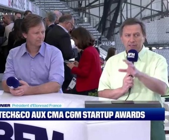 Replay Les émissions spéciales - CMA CGM START UP AWARDS - JOHANNES BOCHDALOFSKY - VALERY PRUNIER - 15/11