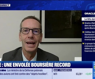 Replay BFM Bourse - USA Today : Oracle s'envole, son carnet de commandes boosté par l'IA, par John Plassard - 10/09