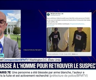 Replay 20H BFM - Charlie Kirk: le tireur présumé, filmé par les caméras de surveillance de l'université