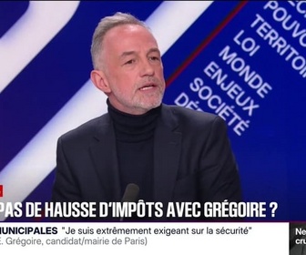 Replay BFM Politique - Dette de Paris: Nos adversaires ont eux-mêmes ruiné le pays, rétorque Emmanuel Grégoire, député PS et candidat à la mairie de Paris