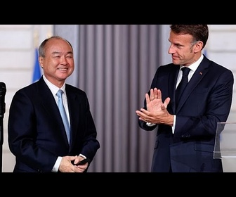 Replay Le groupe japonais SoftBank investit 75 milliards d'euros dans des centres de données d'IA en France
