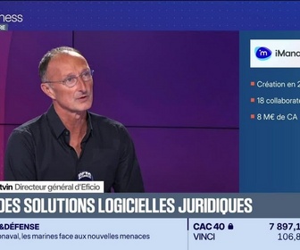 Replay Paroles d'entreprises - Emmanuel Potvin (Eficio) : Eficio, des solutions logicielles juridiques - 03/10