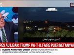 Replay BFM Première - Guerre au Moyen-Orient: Donald Trump jugerait bienvenue la fin des hostilités au Liban