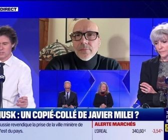 Replay Les experts du soir - Elon Musk : un copié-collé de Javier Milei ? - 07/02