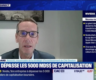 Replay BFM Bourse - USA Today : Nvidia vole la vedette aux Gafam avant leurs publications, par John Plassard - 29/10