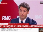 Replay Face à Face - Gabriel Attal propose un parquet national contre la pédocriminalité et les violences sexistes et sexuelles