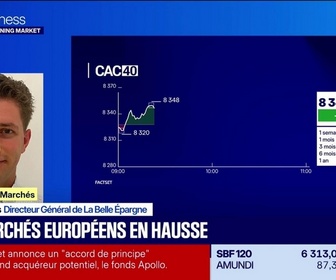 Replay Good Morning Market - En direct des marchés : Les marchés européens en hausse - 10/07