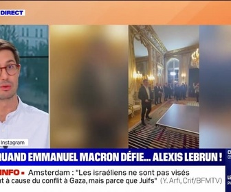 Replay L'image du jour : Quand Emmanuel Macron défie... Alexis Lebrun ! - 08/11