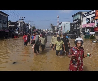Replay Sri Lanka : une vidéo aérienne montre l'ampleur des inondations, plus de 365 morts et 367 disparus