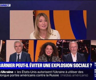 Replay Perrine jusqu'à minuit - Barnier peut-il éviter une explosion sociale ? - 18/11