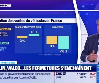 Replay Good Evening Business - Michelin, Valeo...les fermetures s'enchaînent