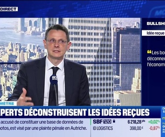 Replay BFM Bourse - Bullshitomètre : Les Bourses, sont déconnectées de l'économie réelle - FAUX répond François Monnier - 28/10