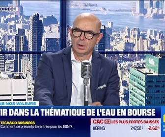 Replay BFM Bourse - Investir dans la thématique de l'eau en bourse - 04/09