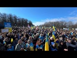Replay Des milliers de manifestants à Berlin venus manifester leur soutien à l'Ukraine