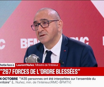Replay Face à Face - 24 octobre: Laurent Nuñez assure qu'à aucun moment la police n'a protégé des groupes d'ultradroite