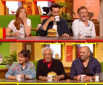 Replay Burger Quiz avec Jean-Paul Rouve, Anaïs Demoustier, Alison Wheeler et Jérôme Commandeur