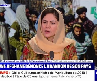 Replay BFM Story - Afghanistan: Les femmes sont totalement effacées par les talibans, dénonce Fawzia Koofi, autrice de Lettres à mes soeurs