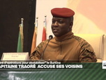 Replay Journal De L'afrique - Le capitaine Traoré accuse ses voisins ivoirien et béninois de vouloir déstabiliser le Burkina
