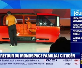 Replay Good Morning Business - ELO : le retour du monospace familial Citroën