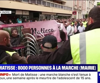 Replay BFM Story Week-end - Story 1 : Mort de Matisse, 8 000 personnes à la marche (mairie) - 04/05