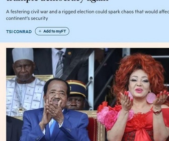 Replay Dans la presse - Présidentielle au Cameroun : Ne laissons pas Paul Biya piétiner de nouveau la démocratie