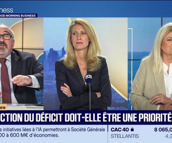 Replay Good Morning Business - Emmanuel Lechypre face à Hedwige Chevrillon : La réduction du déficit doit-elle être une priorité ? - 21/09
