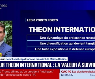 Replay BFM Bourse - Valeur ajoutée : Ils apprécient Theon International - 14/09